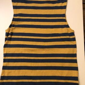 Gold & Blue Lavender Label tank top